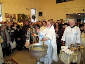 Освящение воды в праздник Крещения Господня