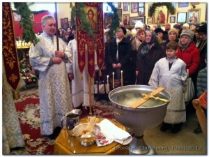Крещение Господне, 2012