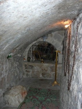 Монастырь Великая Панагия. Пещерка преподобной Мелании Римляныни 