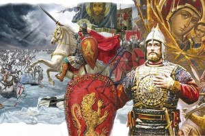 6 декабря - память святого благоверного Великого князя Александра Невского в схиме Алексия († 1263). Картина "ЛЕДОВОЕ ПОБОИЩЕ"
