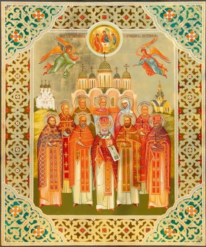Икона Новомучеников и Исповедников Домодедовских