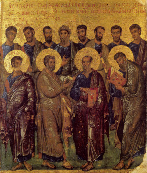 Собор святых славных и всехвальных 12-ти Апостолов Христовых 