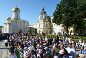 Празднование обретения честных мощей Преподобного Сергия игумена Радонежского в Троице-Сергиевой Лавре