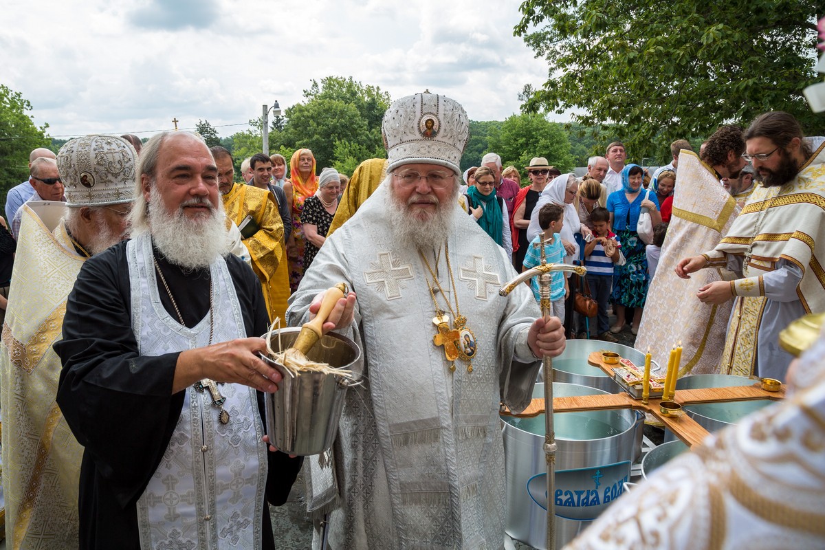 Владимирские торжества прошли в Св. Владимирском храма-памятнике, г.Джексон, Нью-Джерси, 26-27.07.2014