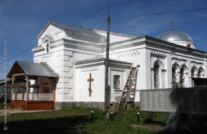 Крестовоздвиженская церковь в селе Серга Кунгурского района Пермского края