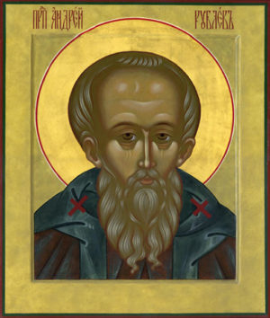 Преподобный Андрей Рублев, иконописец