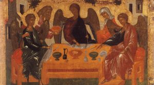 Троица Ветхозаветная. 15 век, Византия