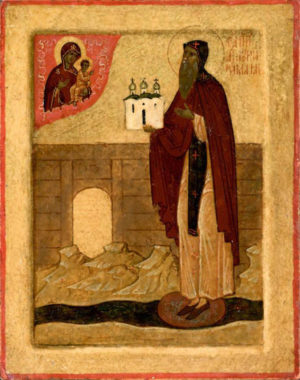 Преподобный Антоний Римлянин, Новгородский