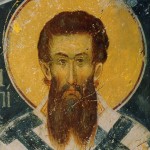 Святитель Григорий Палама. Из росписи Ватопедского монастыря