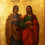 Святые бессребреники Косма и Дамиан Святые бессребреники Косма и Дамиан
