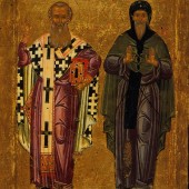 Преподбные Антоний Великий и Афанаский Александрийский Преподбные Антоний Великий и Афанаский Александрийский