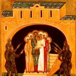 Убиение святаго царя Николая, святыя царицы Александры, царевича, царевен и слуг их