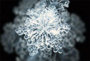 Кристаллическая решётка крещенской воды