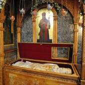 The reliquary of Holy Hieromartyr Hilarion (Troitsky) The reliquary of Holy Hieromartyr Hilarion (Troitsky)