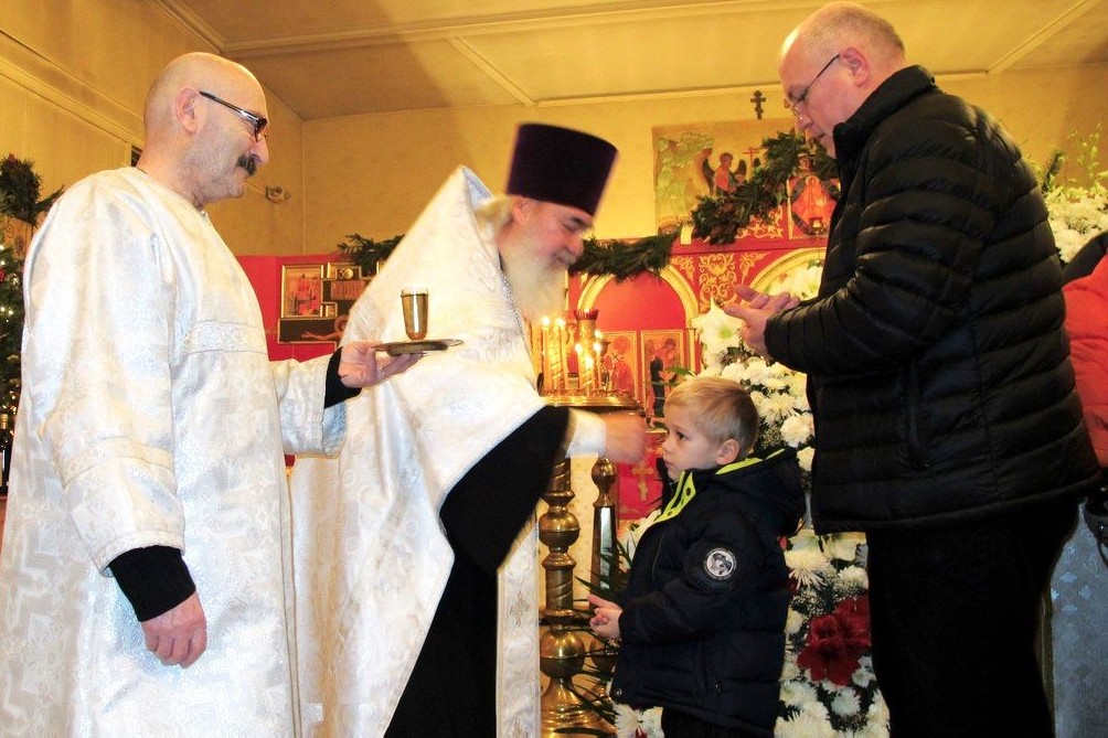 Молебен накануне старого Нового года, 14.01.2015