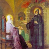 Святитель Алексий, митрополит Московский, и преподобный Сергий Радонежский Святитель Алексий, митрополит Московский, и преподобный Сергий Радонежский