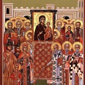 Торжество Православия. Греческая икона Торжество Православия. Греческая икона