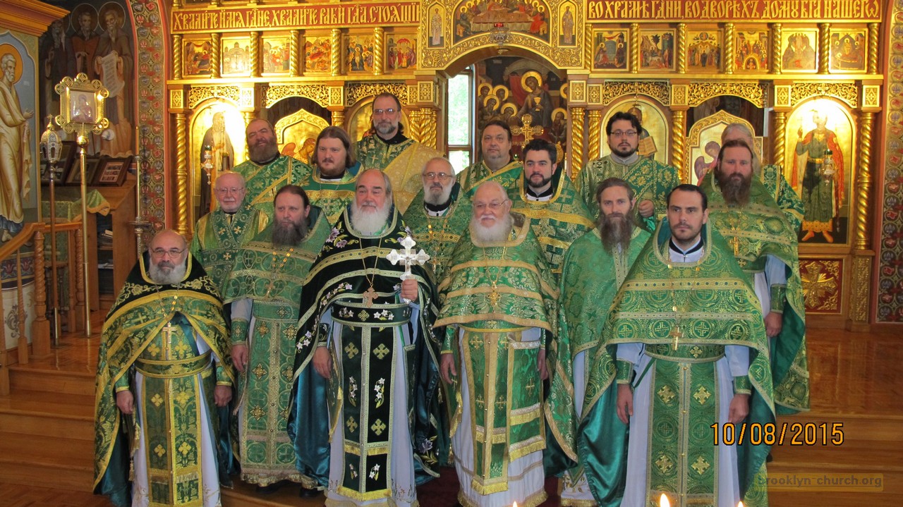 Памяти Сергия Радонежского. Лейквуд, 10.08.2015