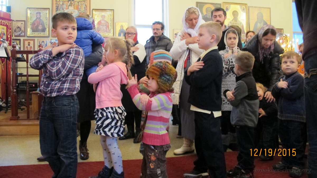 Святитель Николай как гений доброты, 19 декабря 2015 г.