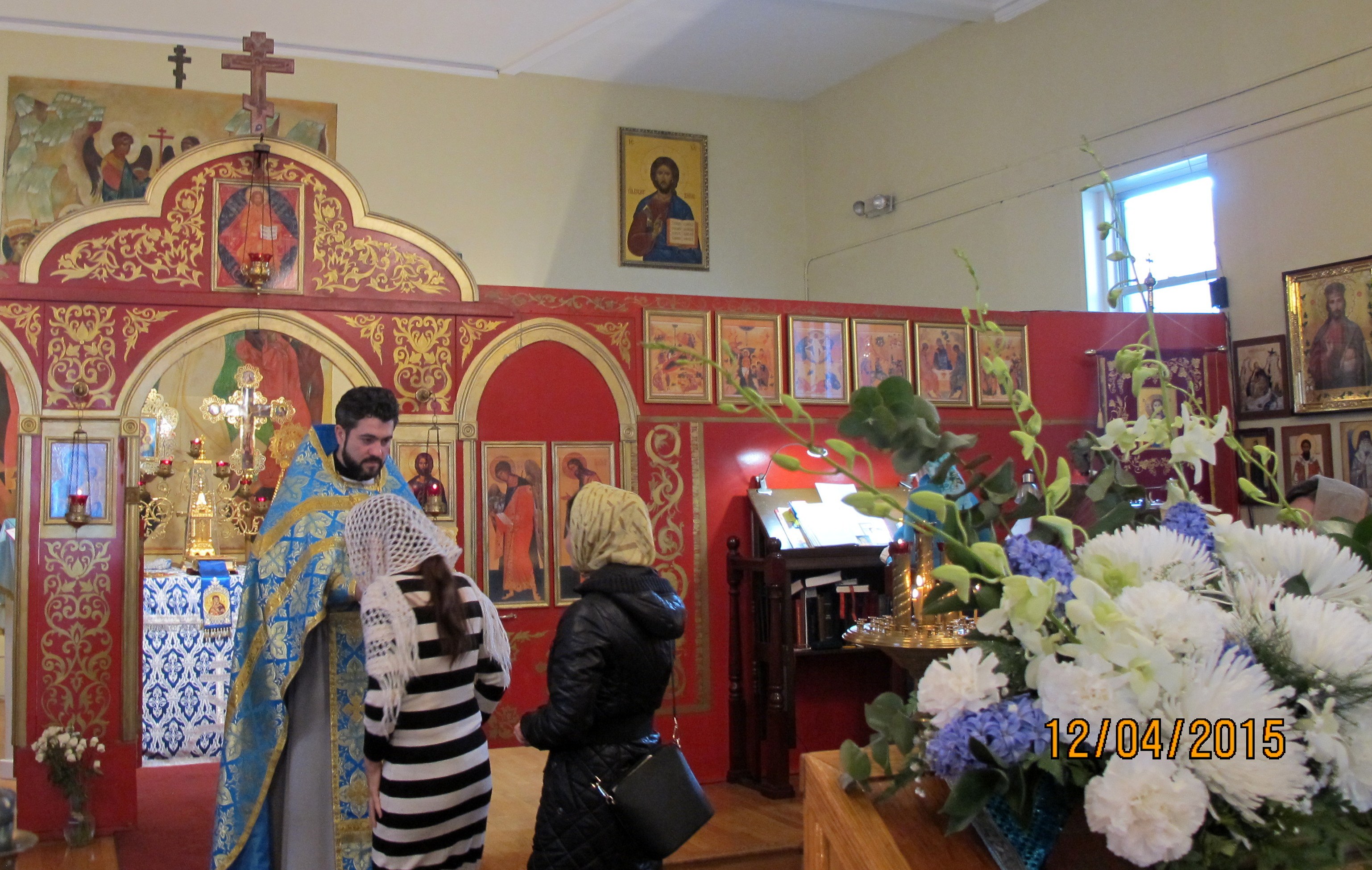 Праздник Введение во храм Пресвятой Богородицы, 4 декабря 2015 г.