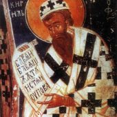 Святой равноапостольный Кирилл учитель Словенский