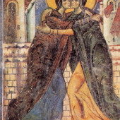 Встреча Марии и Елизаветы, Посещение Марии