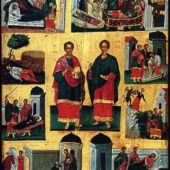 Житие святых бессребреников и чудотворцев Космы и Дамиана Асийских Житие святых бессребреников и чудотворцев Космы и Дамиана Асийских