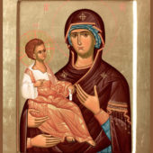 Икона Богородицы «Троеручица»