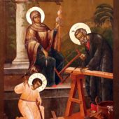 Святое семейство. Учитель труда